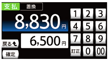テンキー入力